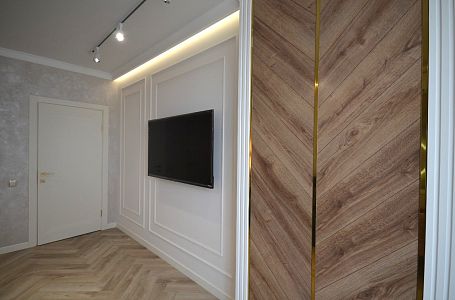 Двухкомнатная квартира 65 м2 в ЖК "Все свои" по дизайн-проекту