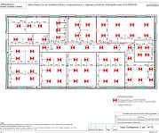 Создание пространства офиса 600 м2 в здании из сэндвич панелей. Технический проект.