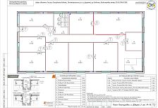 Создание пространства офиса 600 м2 в здании из сэндвич панелей. Технический проект.