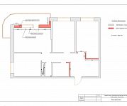 Дизайн-проект интерьера 3-х комнатной квартиры по ул. Невкипелого