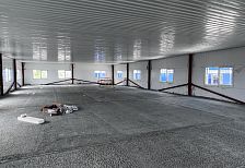 Строительство офиса 600 м2 в каркасном строении из сэндвич панелей