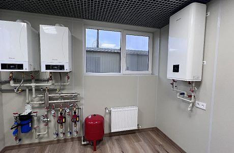 Строительство офиса в каркасном строении из сэндвич панелей