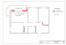 Дизайн-проект интерьера 3-х комнатной квартиры по ул. Невкипелого  