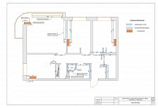 Дизайн-проект интерьера 3-х комнатной квартиры по ул. Невкипелого  