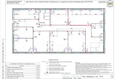 Создание пространства офиса 600 м2 в здании из сэндвич панелей. Технический проект.