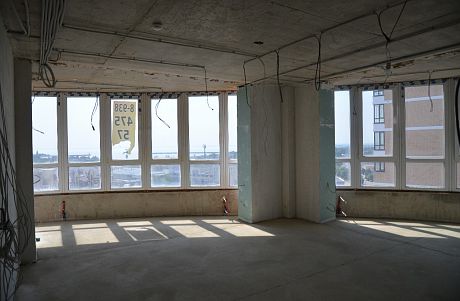 Перепланировка 3-х комнатной панорамной квартиры 107 м2