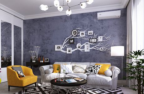 Дизайн интерьера 2-х комнатной квартиры 57 м2 в "сталинском" доме по ул. Красная