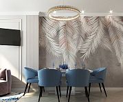 Дизайн-проект интерьера 2-х комнатной квартиры в ЖК "ВСЕ СВОИ", 2022, г. Краснодар