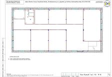Создание пространства офиса 600 м2 в здании из сэндвич панелей. Технический проект.