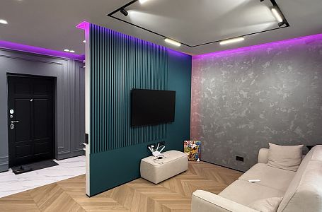 Однокомнатная квартира 50 м2 в ЖК "Тургенев"