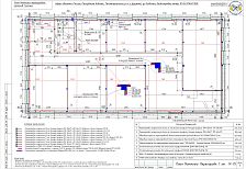 Создание пространства офиса 600 м2 в здании из сэндвич панелей. Технический проект.