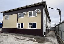 Строительство офиса 600 м2 в каркасном строении из сэндвич панелей