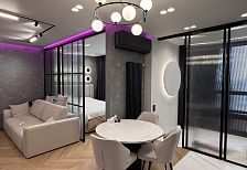 Однокомнатная квартира 50 м2 в ЖК "Тургенев"