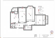 Дизайн-проект "ПОЛНЫЙ" 3-х комнатной квартиры по ул.Российской в г. Краснодаре
